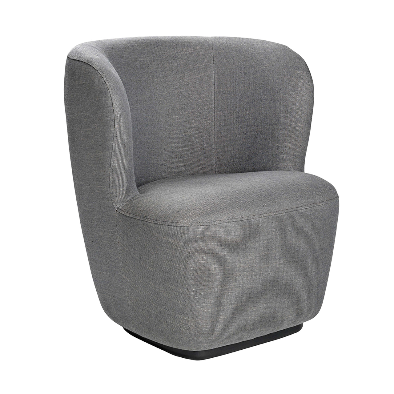 Stay Lounge Chair: Small + Black Base
