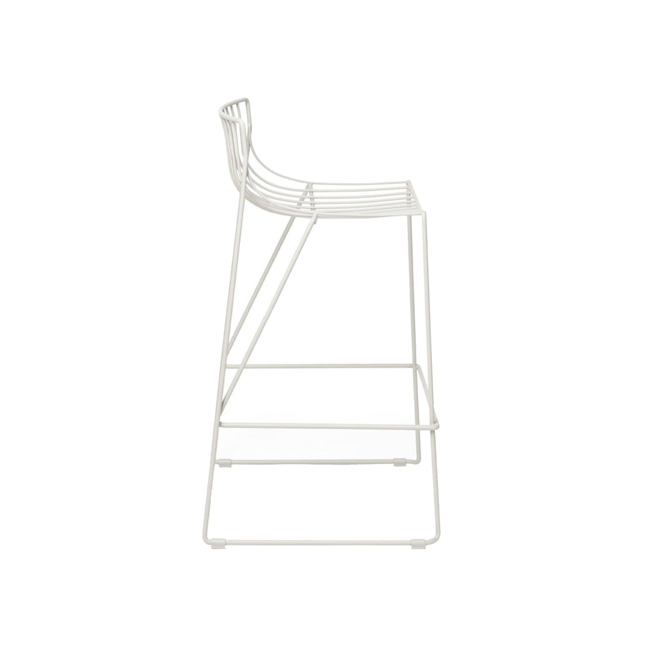 Tio Counter Stool: White