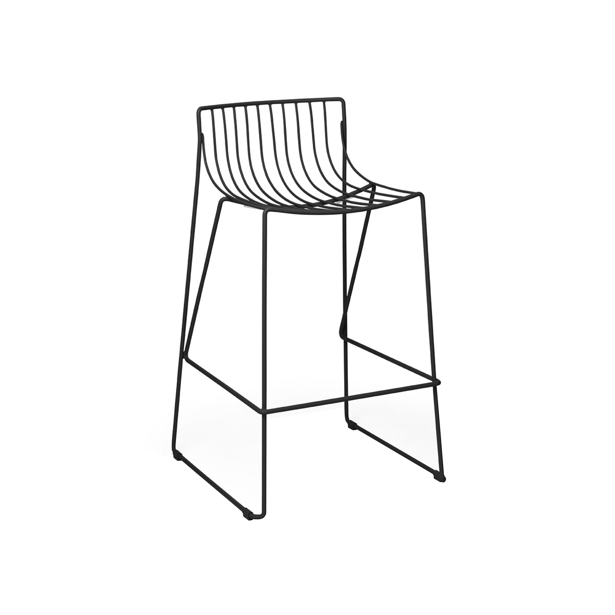 Tio Counter Stool: Black