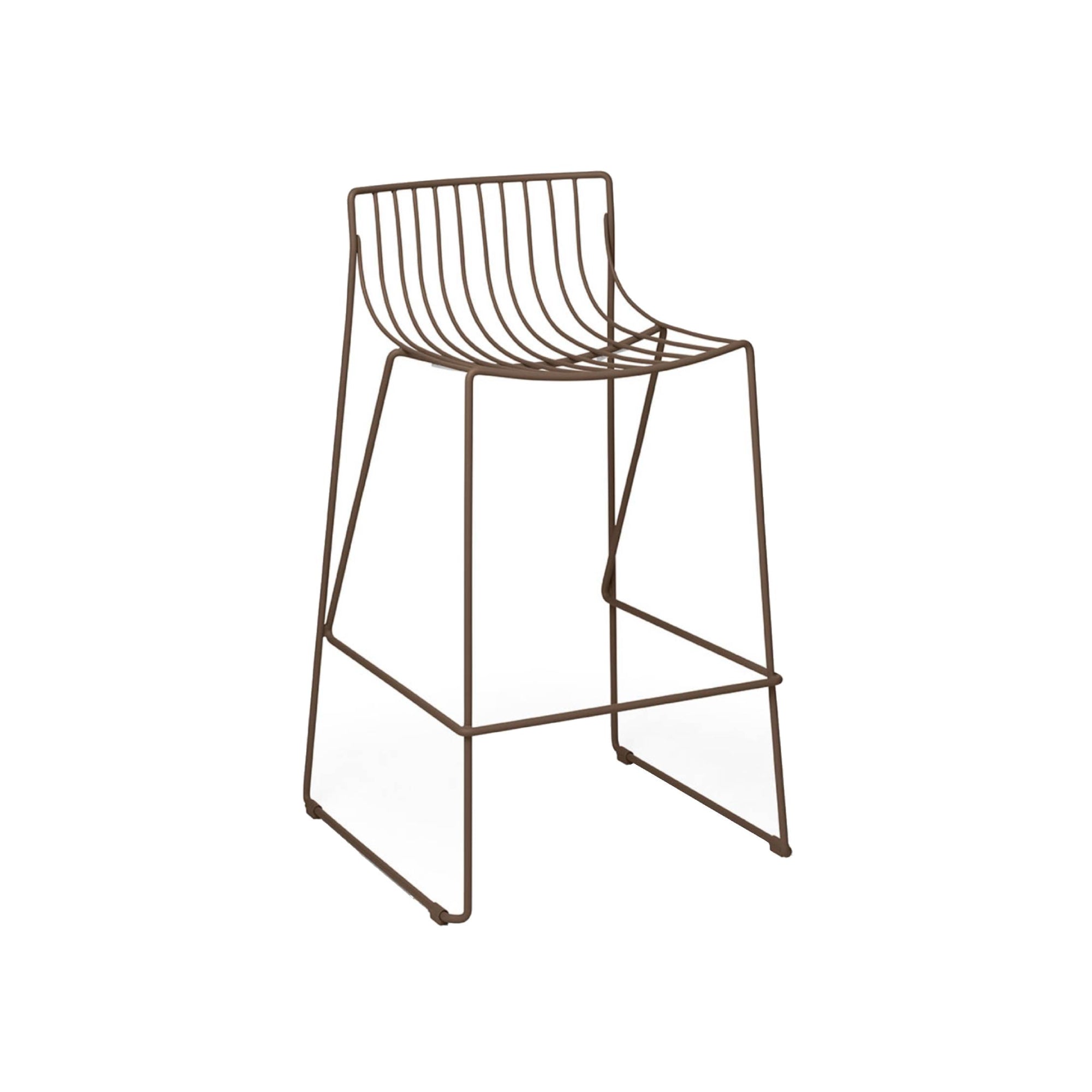 Tio Counter Stool: Pale Brown