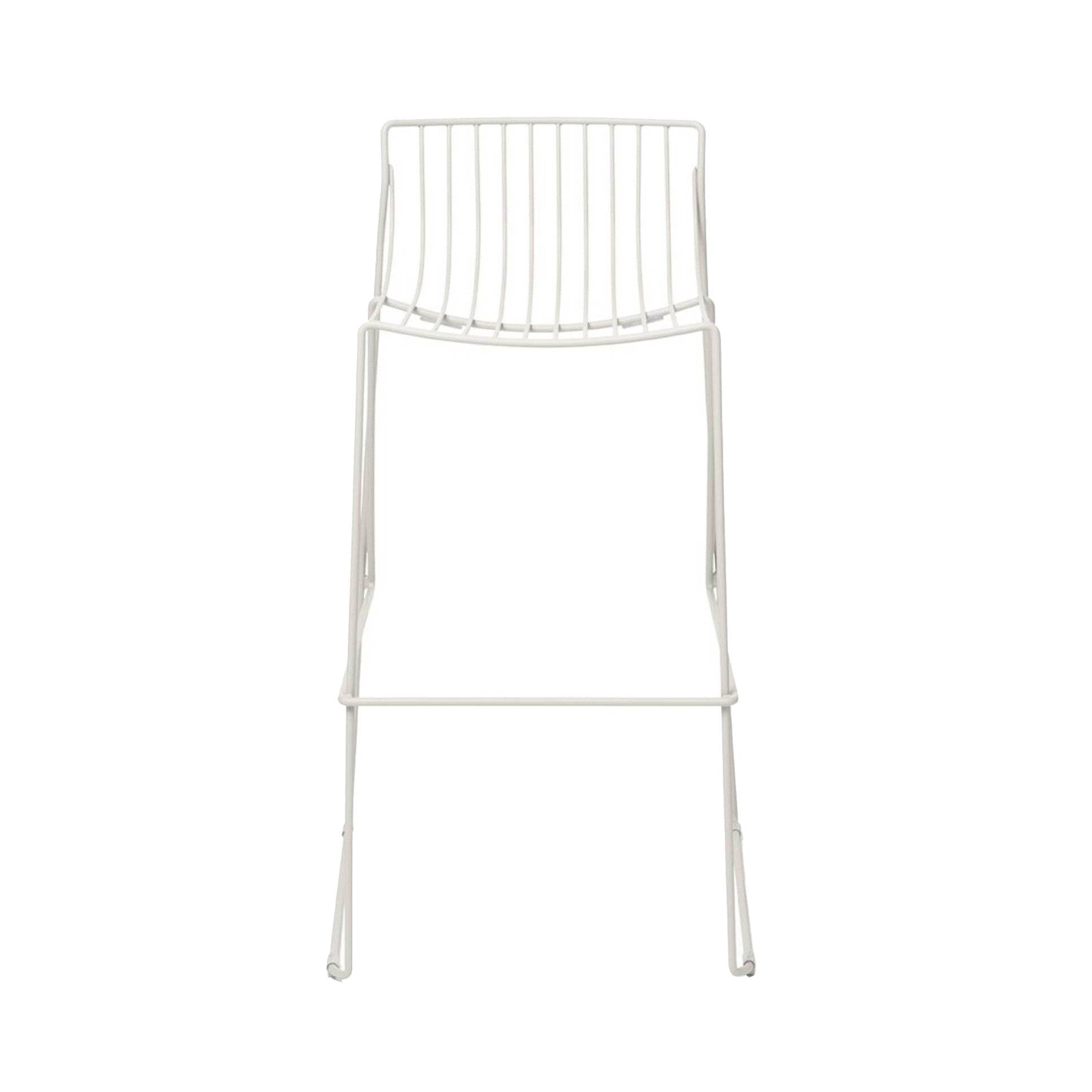 Tio Bar Stool: White