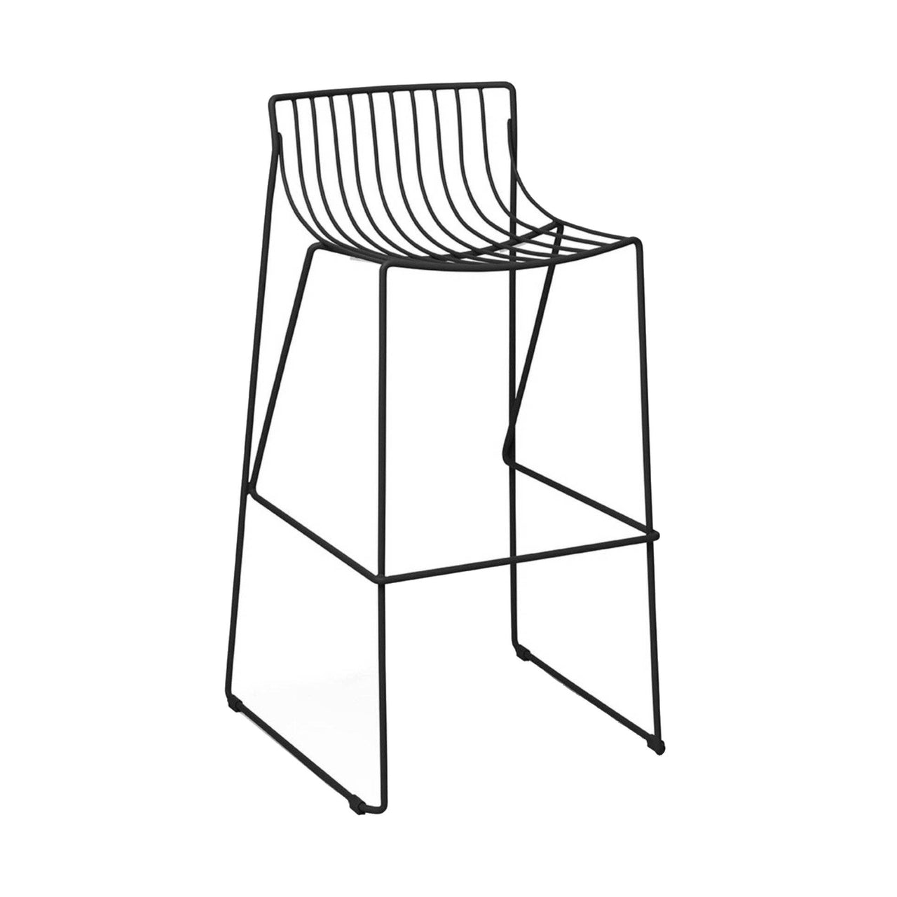 Tio Bar Stool: Black