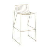 Tio Bar Stool: Ivory