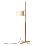 TMM Floor Lamp: Beige + Beech