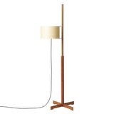 TMM Floor Lamp: Beige + Cherry