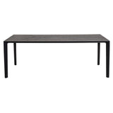 Taylor Dining Table: Black Oak