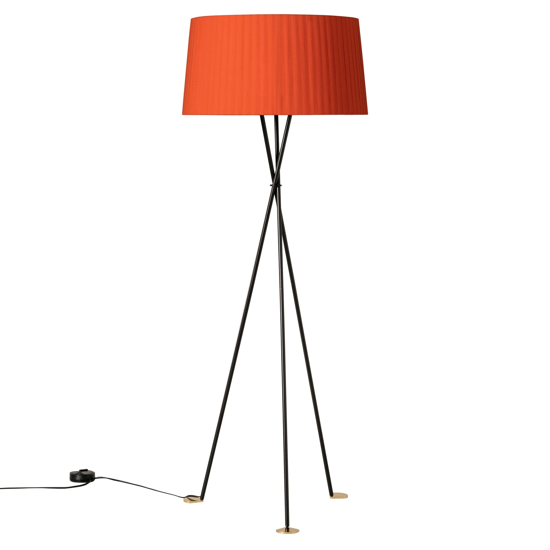 Trípode G5 Floor Lamp: Red-Amber