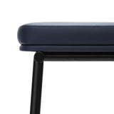 Tubby Tube Bar + Counter Stool: Upholstered