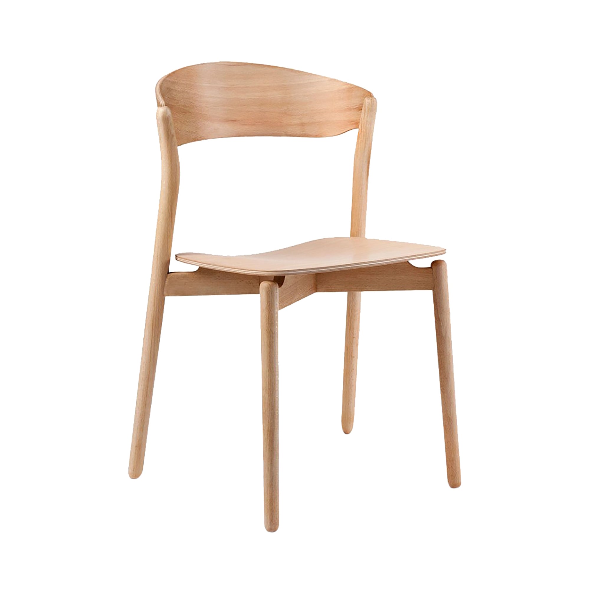 Tube Chair: Flamed Oak