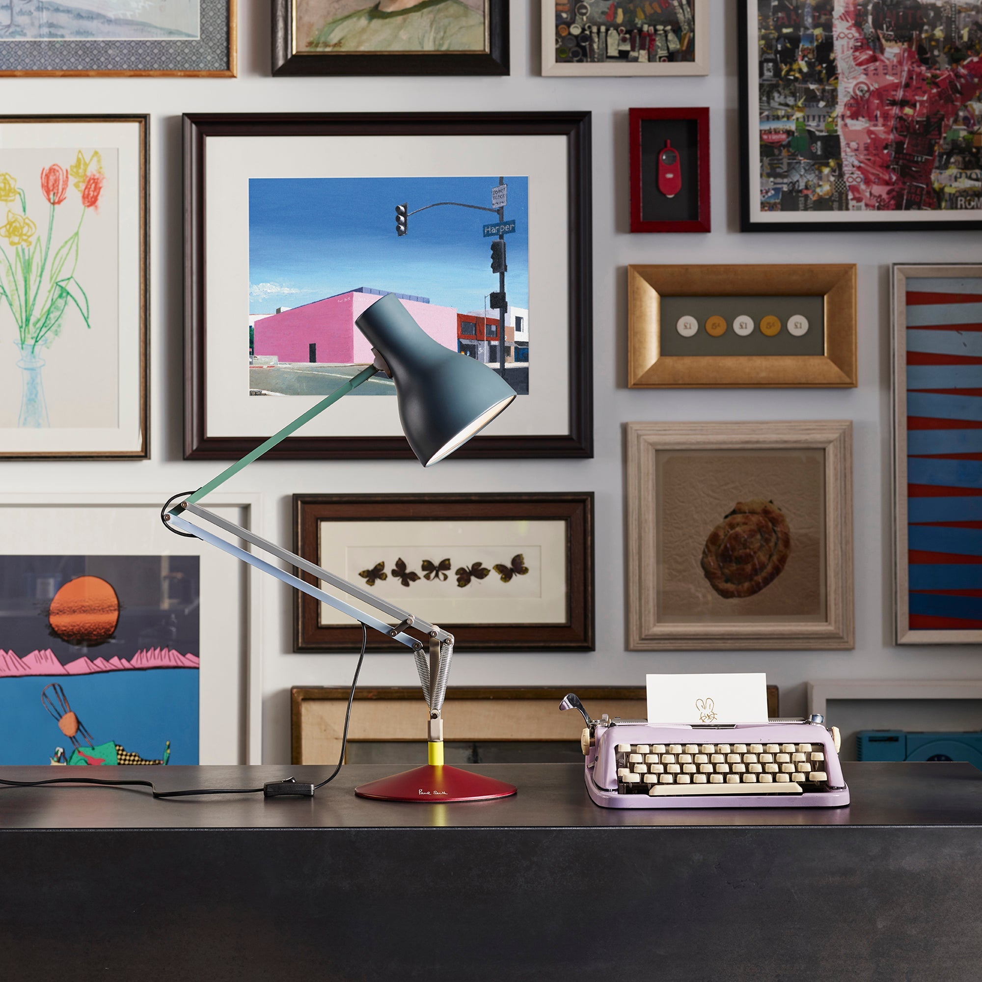 Type 75 Desk Lamp: Paul Smith Edition Four