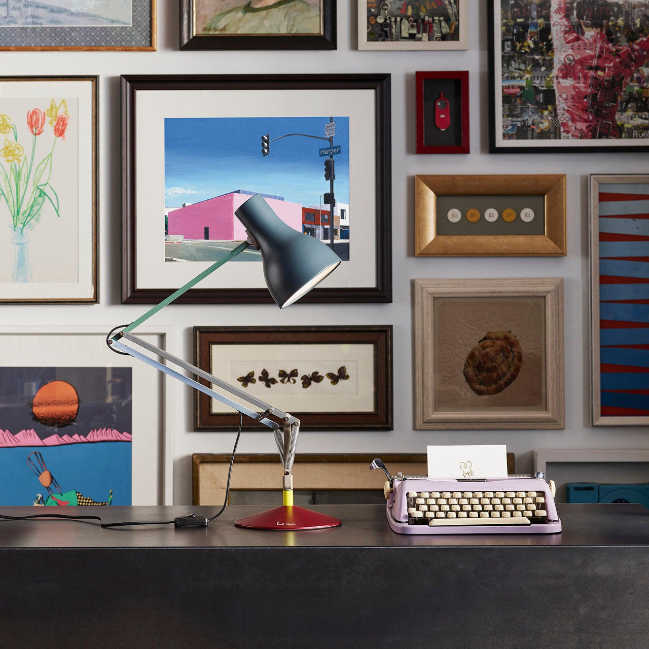 Type 75 Desk Lamp: Paul Smith Edition Four