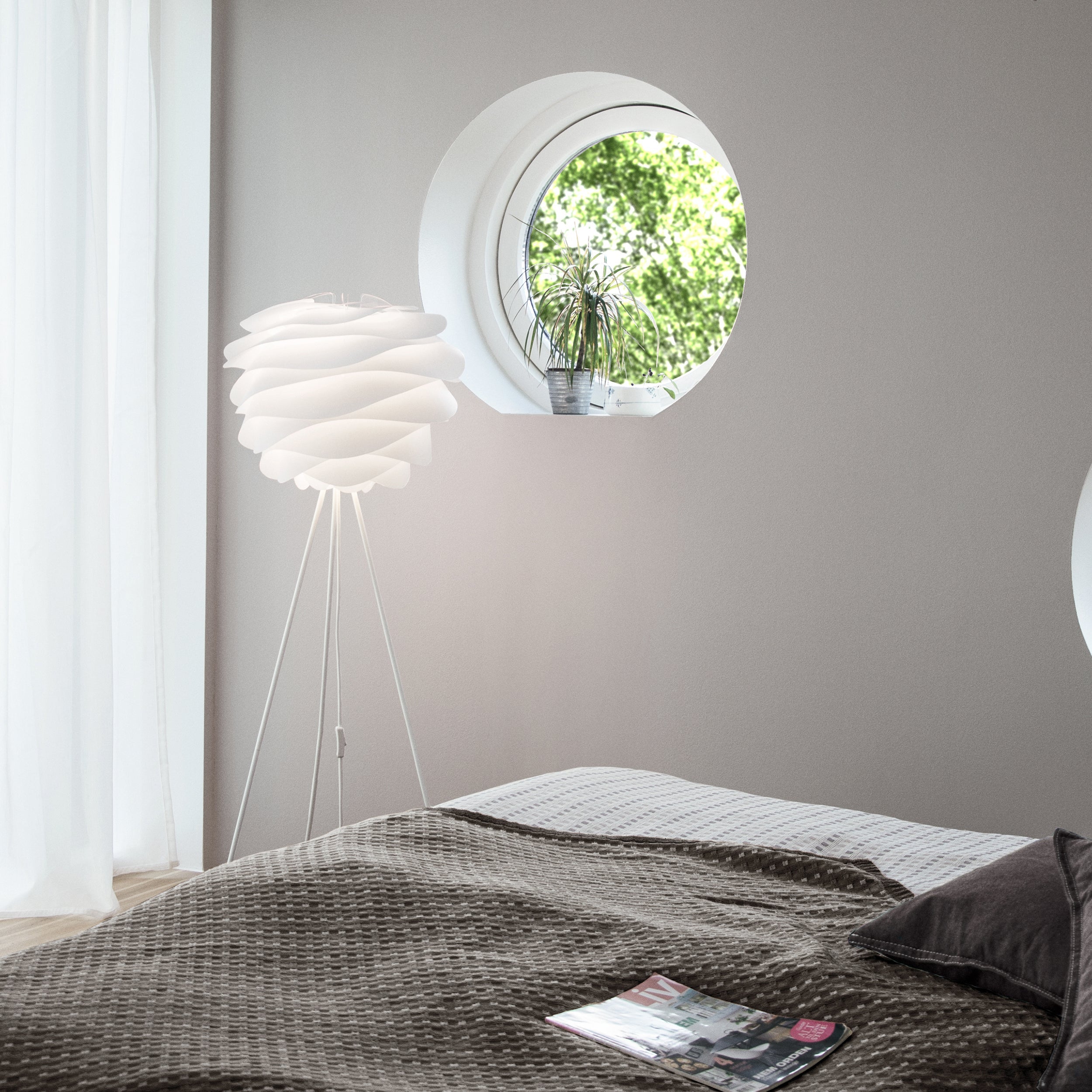 Carmina Tripod Floor Lamp: Quick Ship