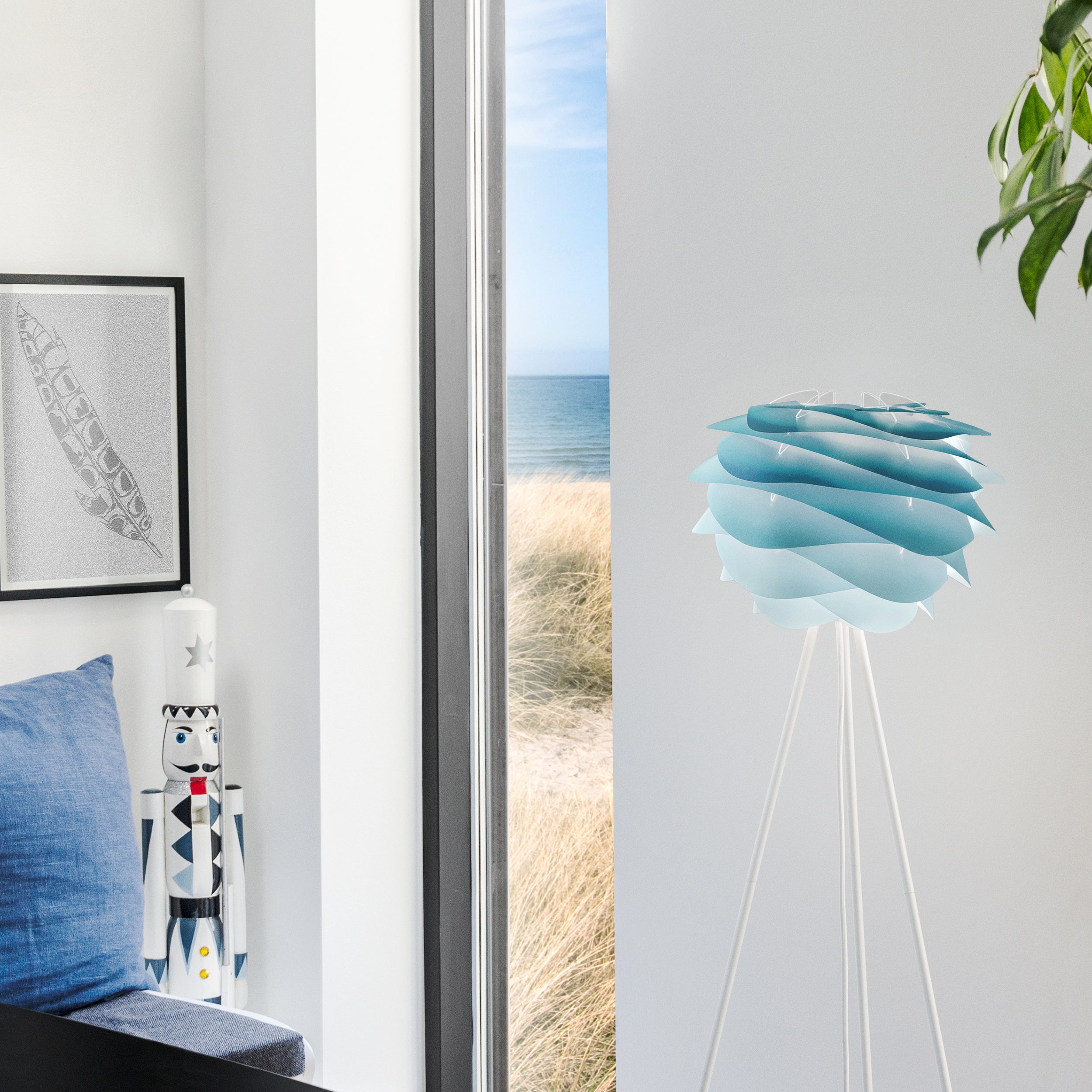 Carmina Tripod Floor Lamp: Quick Ship