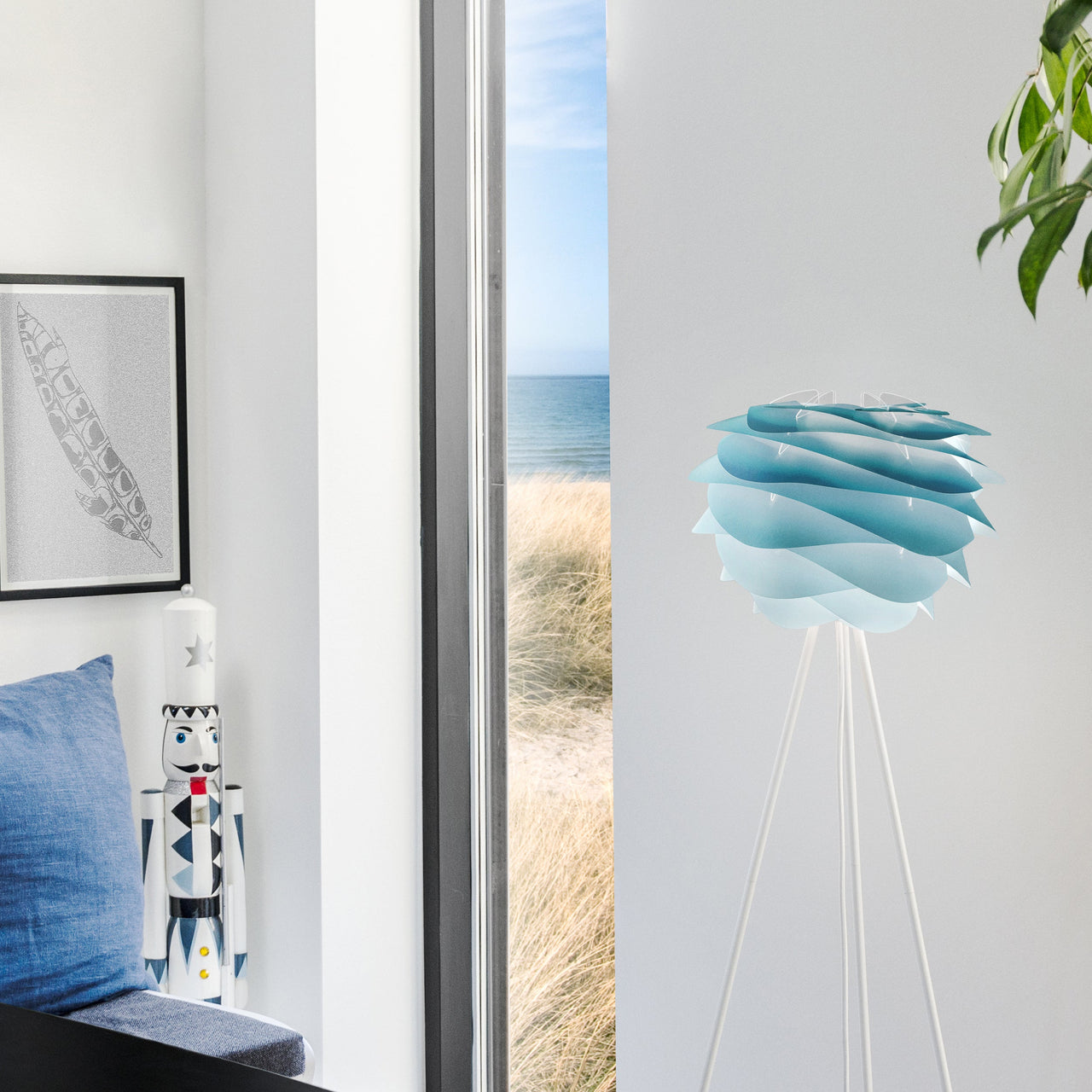Carmina Tripod Floor Lamp: Quick Ship