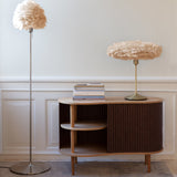 Eos Evia Champagne Floor Lamp: Quick Ship