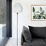 Eos Evia Champagne Floor Lamp: Quick Ship