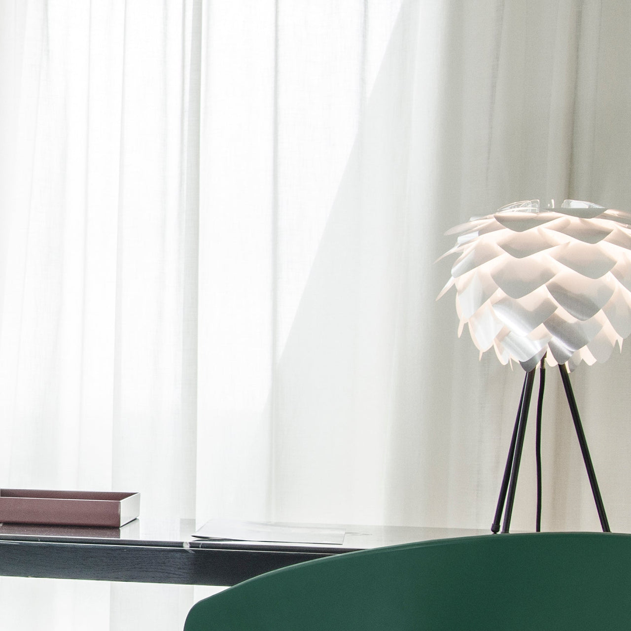 Silvia Tripod Table Lamp: Quick Ship