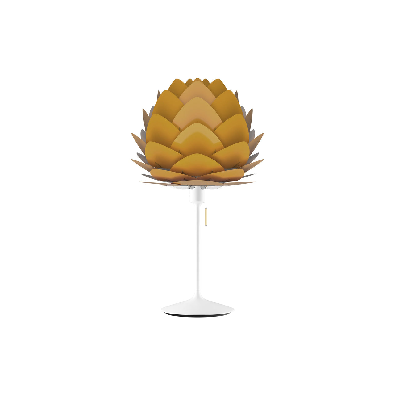 Aluvia Champagne Table Lamp: Mini - 15.8