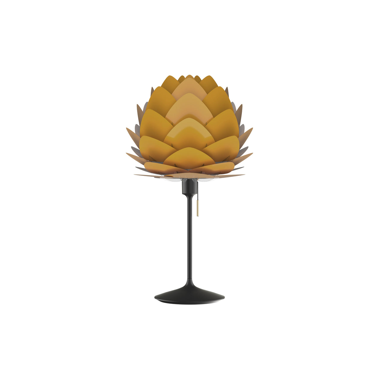 Aluvia Champagne Table Lamp: Mini - 15.8