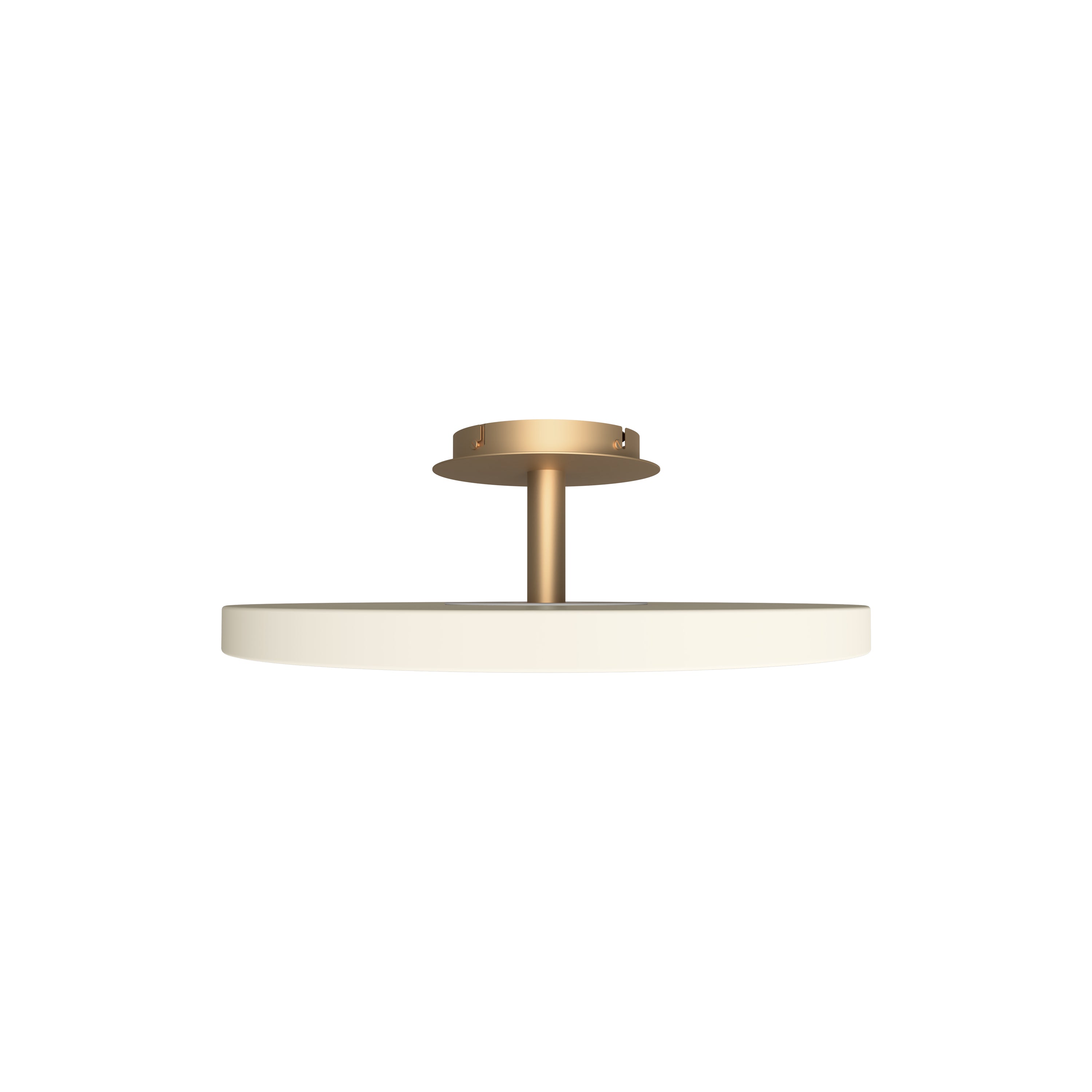 Asteria Up Pendant Light: Pearl White