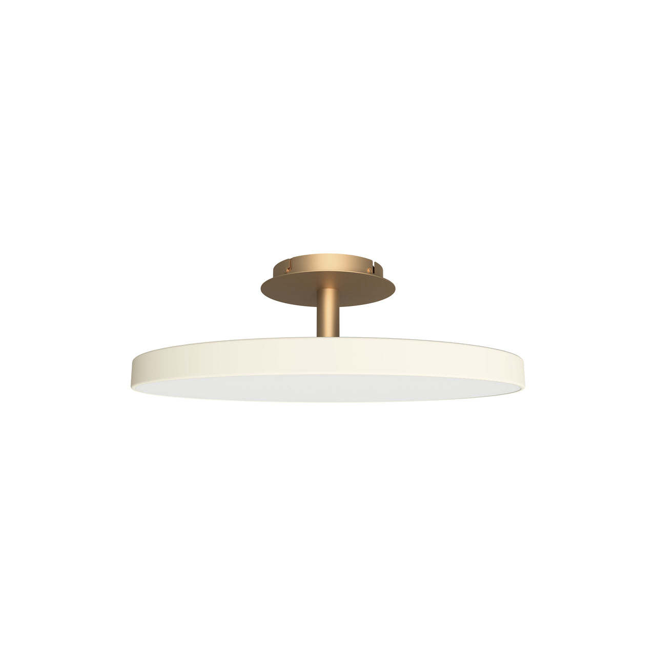 Asteria Up Pendant Light: Pearl White