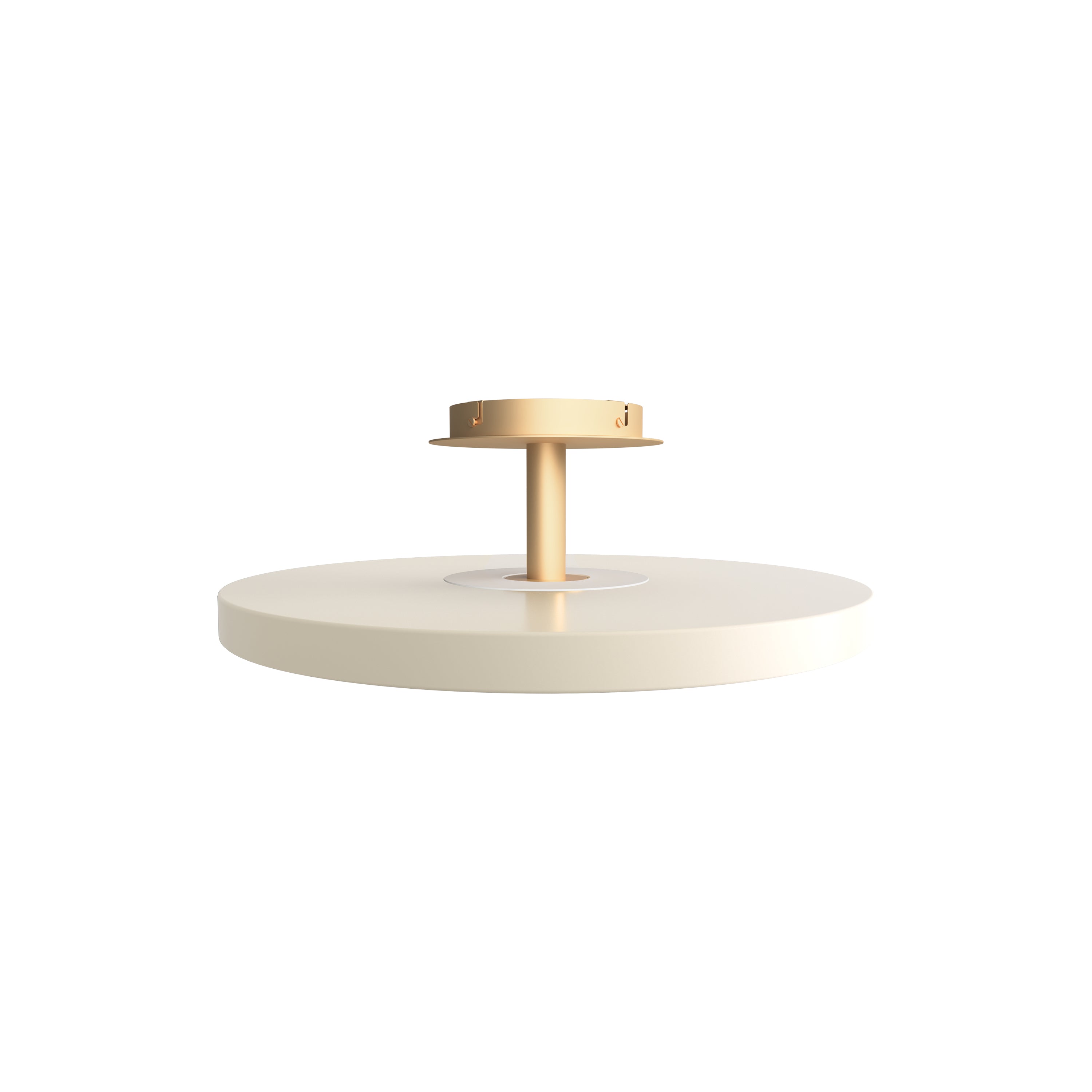 Asteria Up Pendant Light: Pearl White