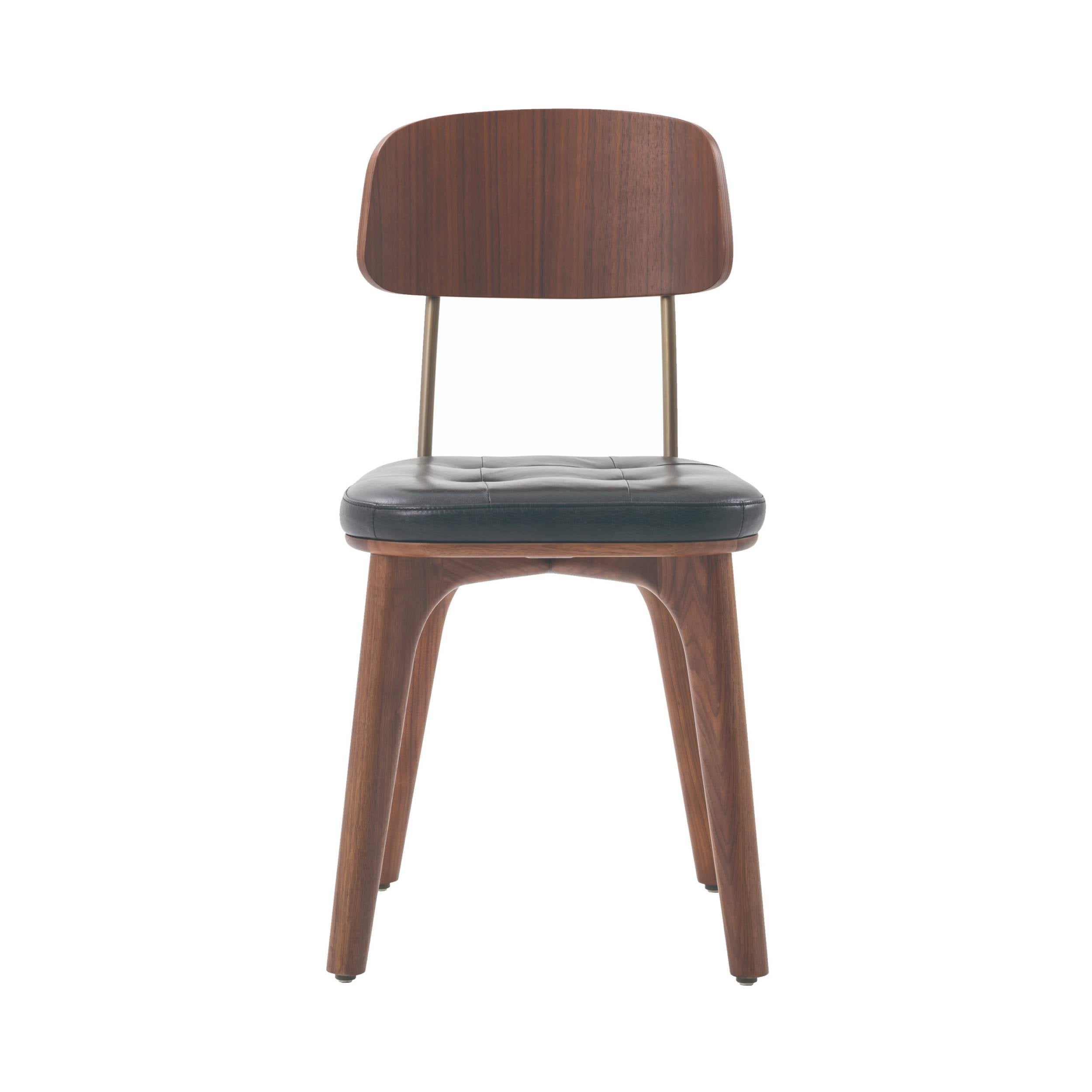 Utility Chair V: Natural Walnut