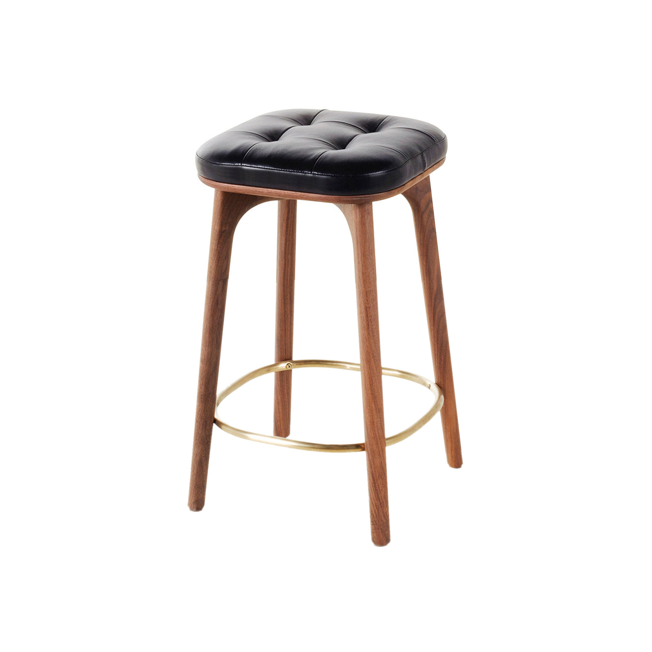 Utility Stool: H610 + Natural Walnut