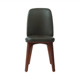 Utility Highback Chair: Natural Walnut