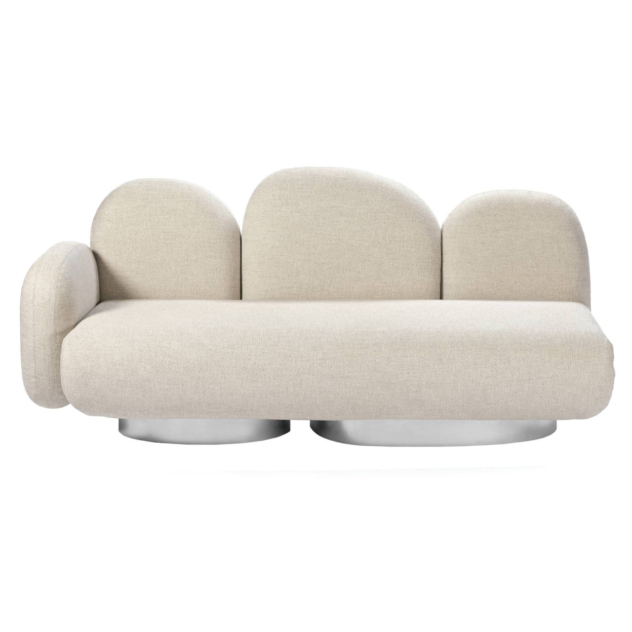 Assemble 2 Seat Sofa: Gijon Sand + With Left Arm