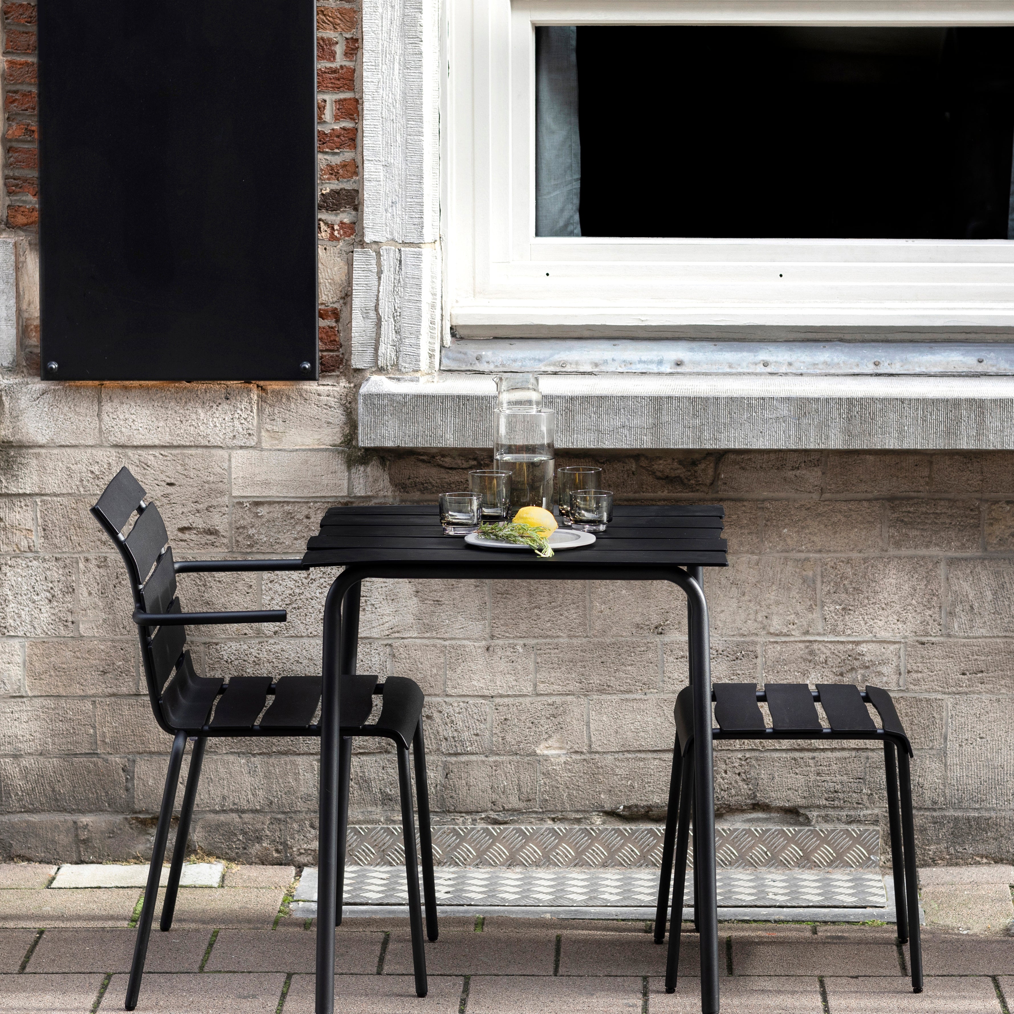 Aligned Outdoor Stacking Chair