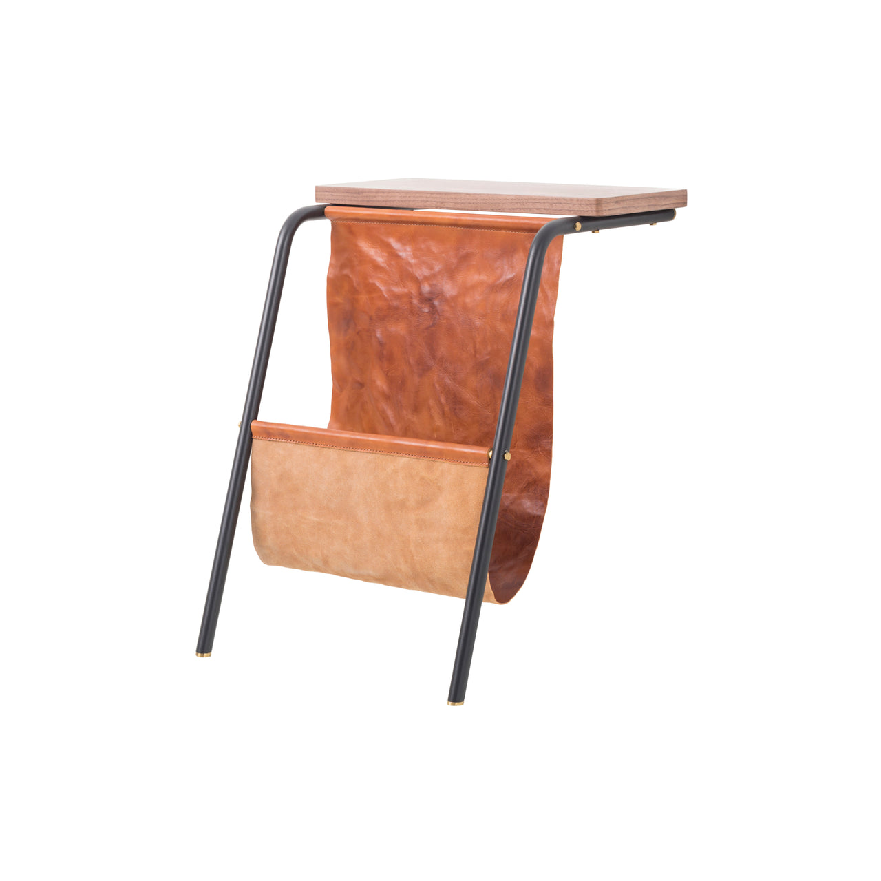 Valet Magazine Rack: Natural Walnut