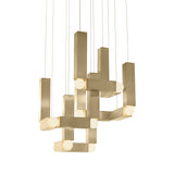 Vesper Quattro Light: Brushed Brass