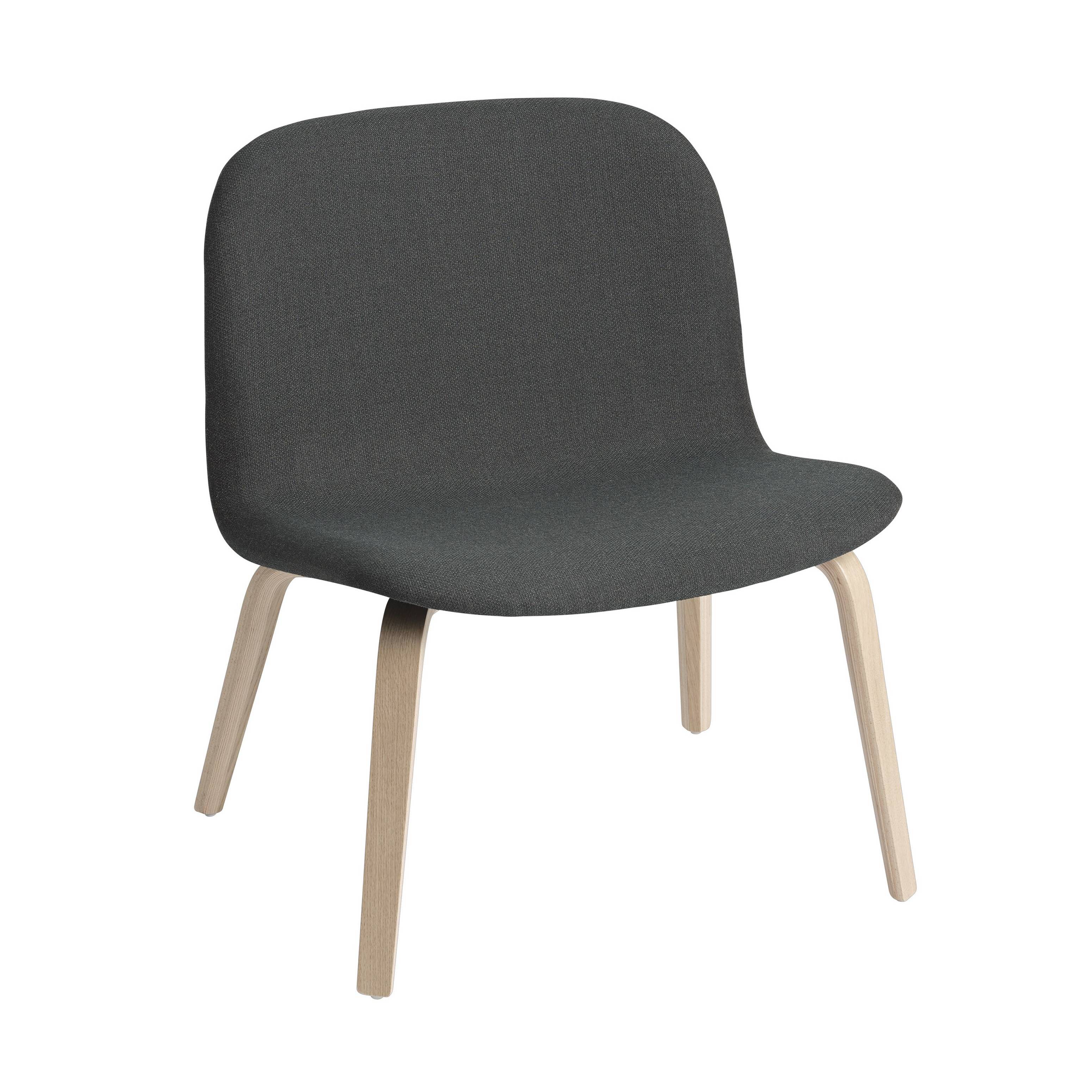 Visu Lounge Chair: Upholstered + Oak