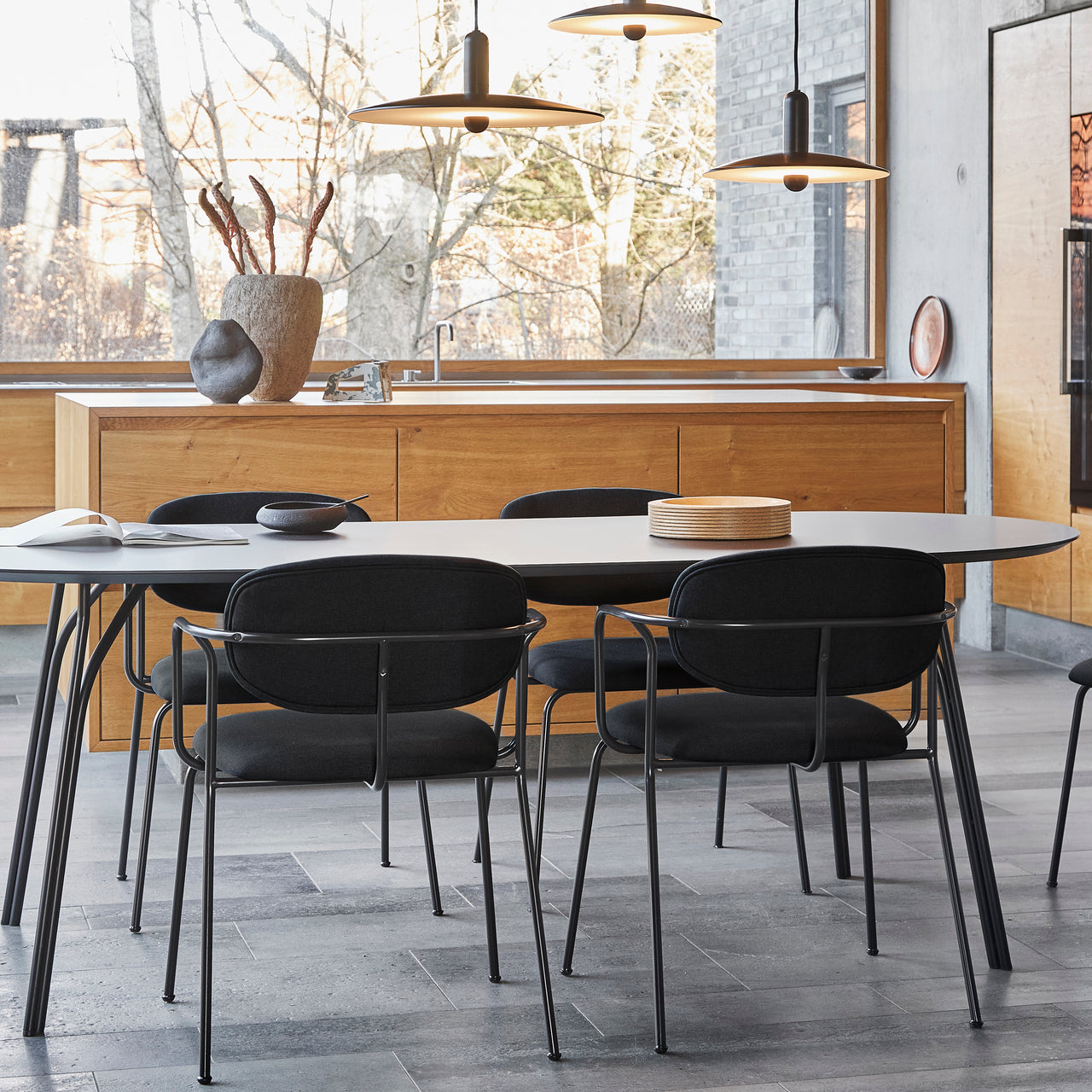 Frame Stacking Dining Chair