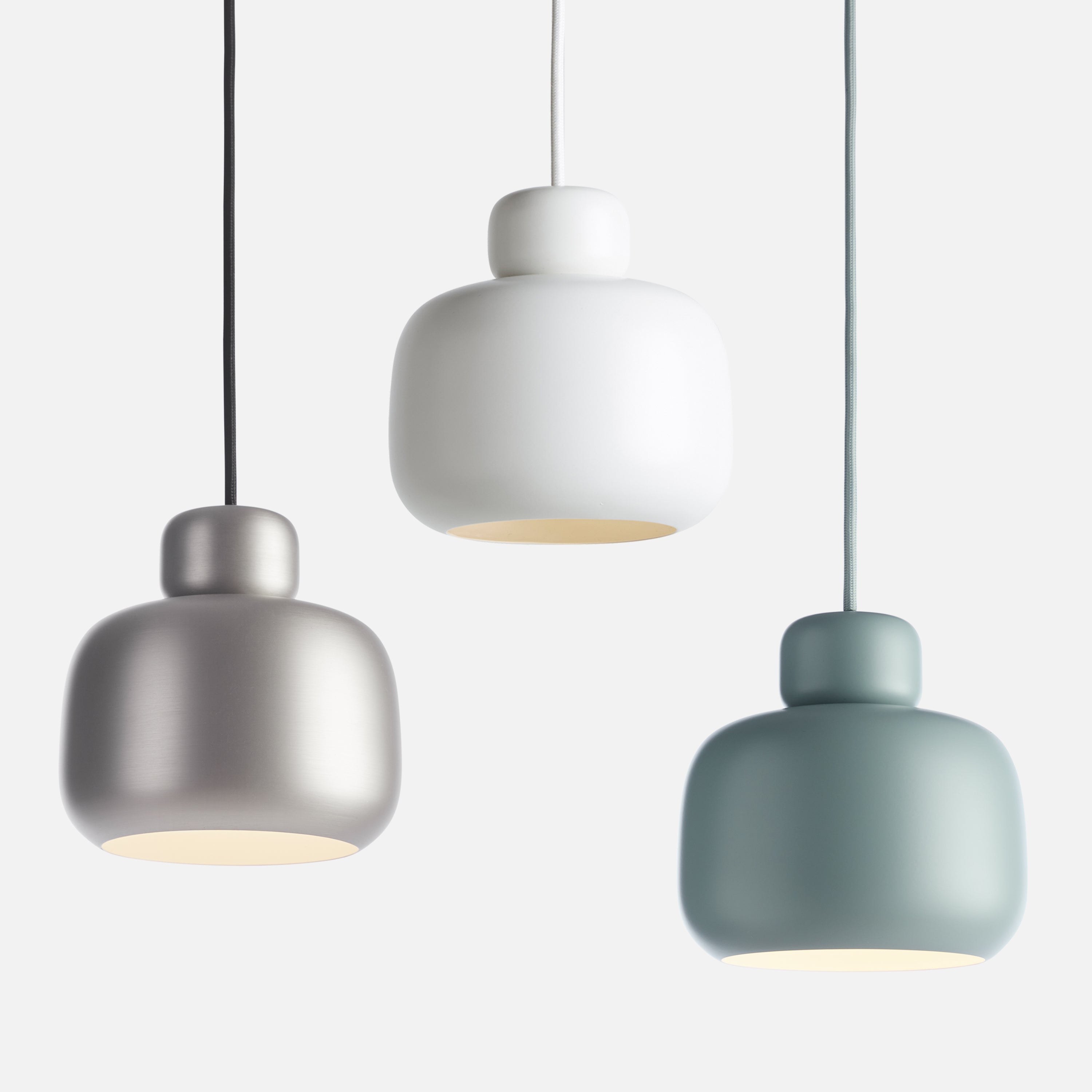 Stone Small Pendant Light: Quick Ship