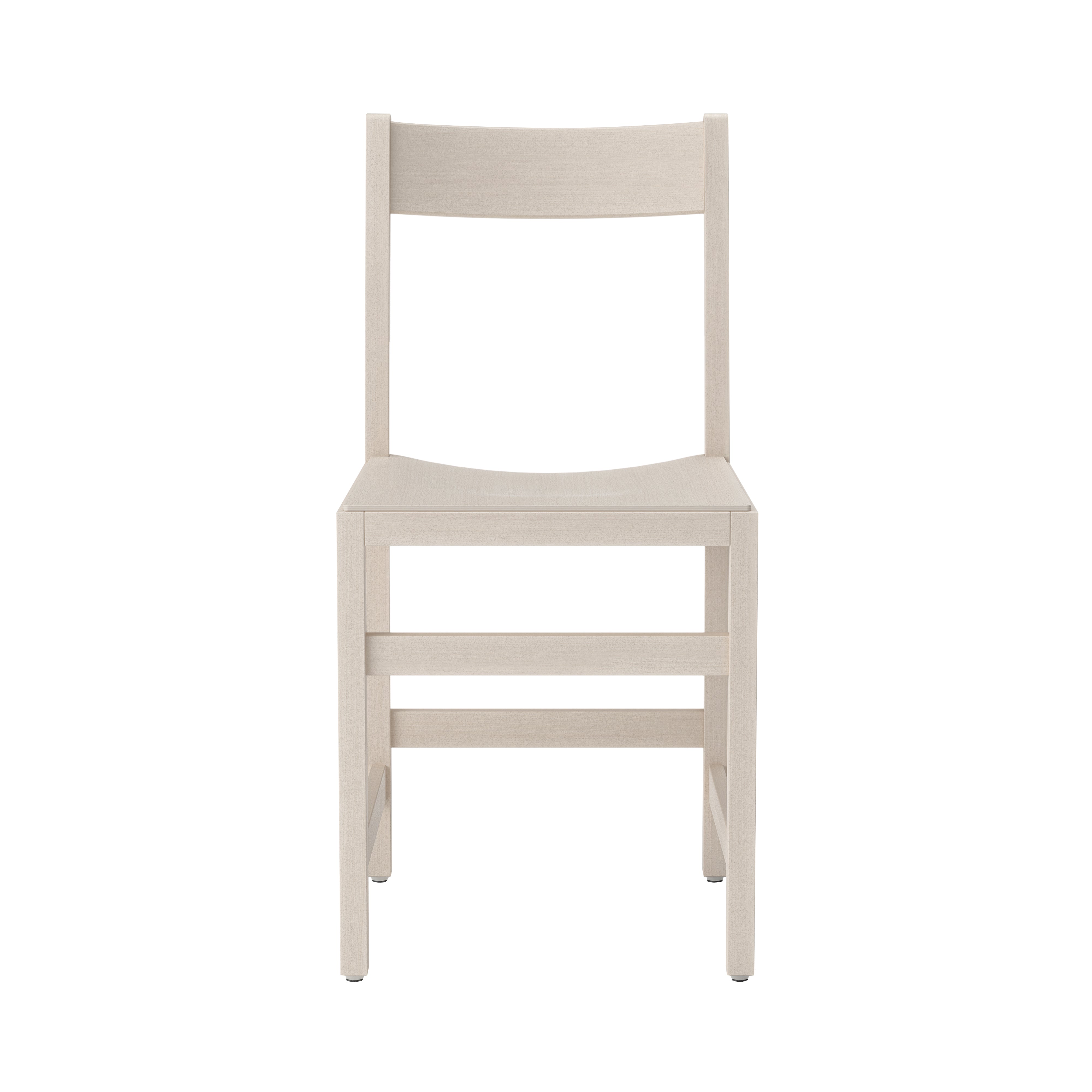 Waiter Chair: White Oiled beech