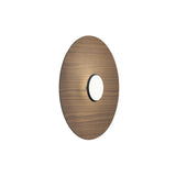 Sky Dome Flush Light: Wood + Medium - 24