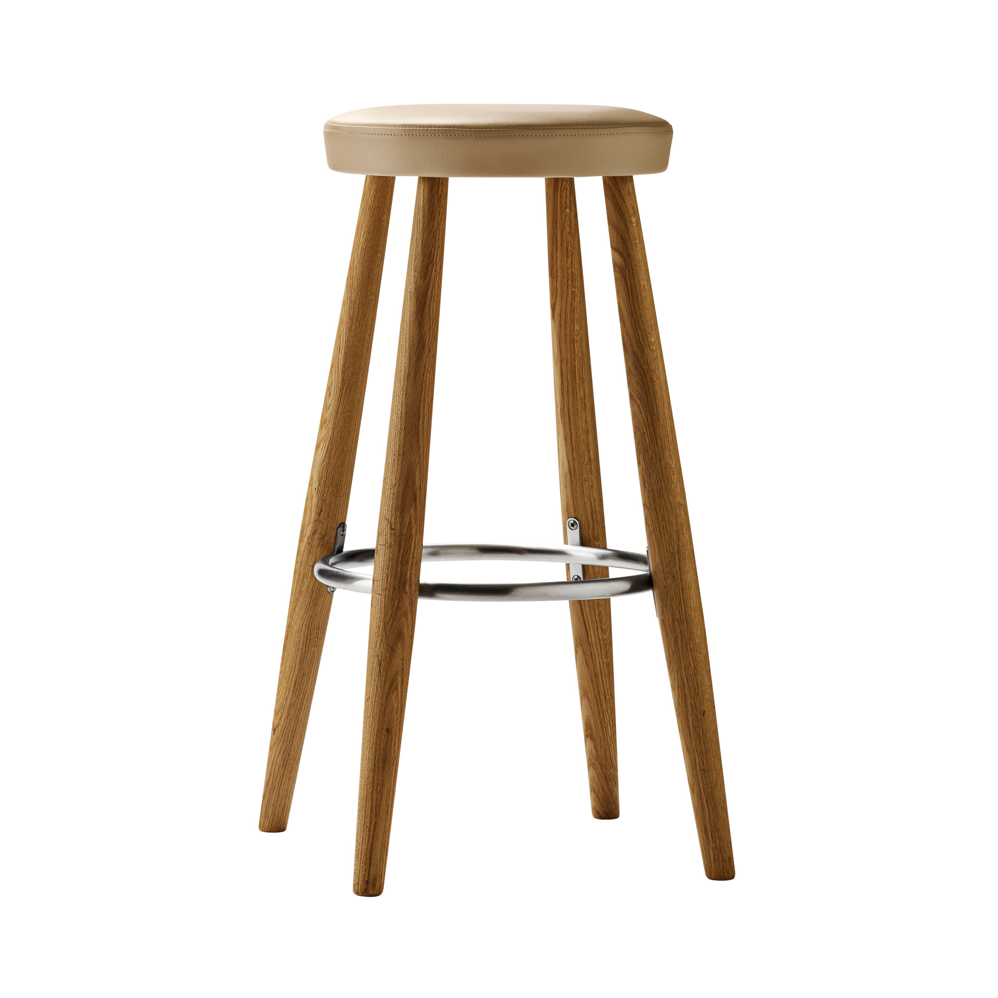 CH56 Bar + CH58 Counter Stool: Bar + Oiled Oak