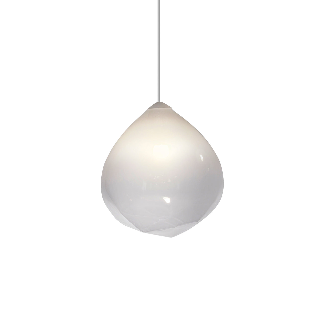 Parison Pendant Light: White