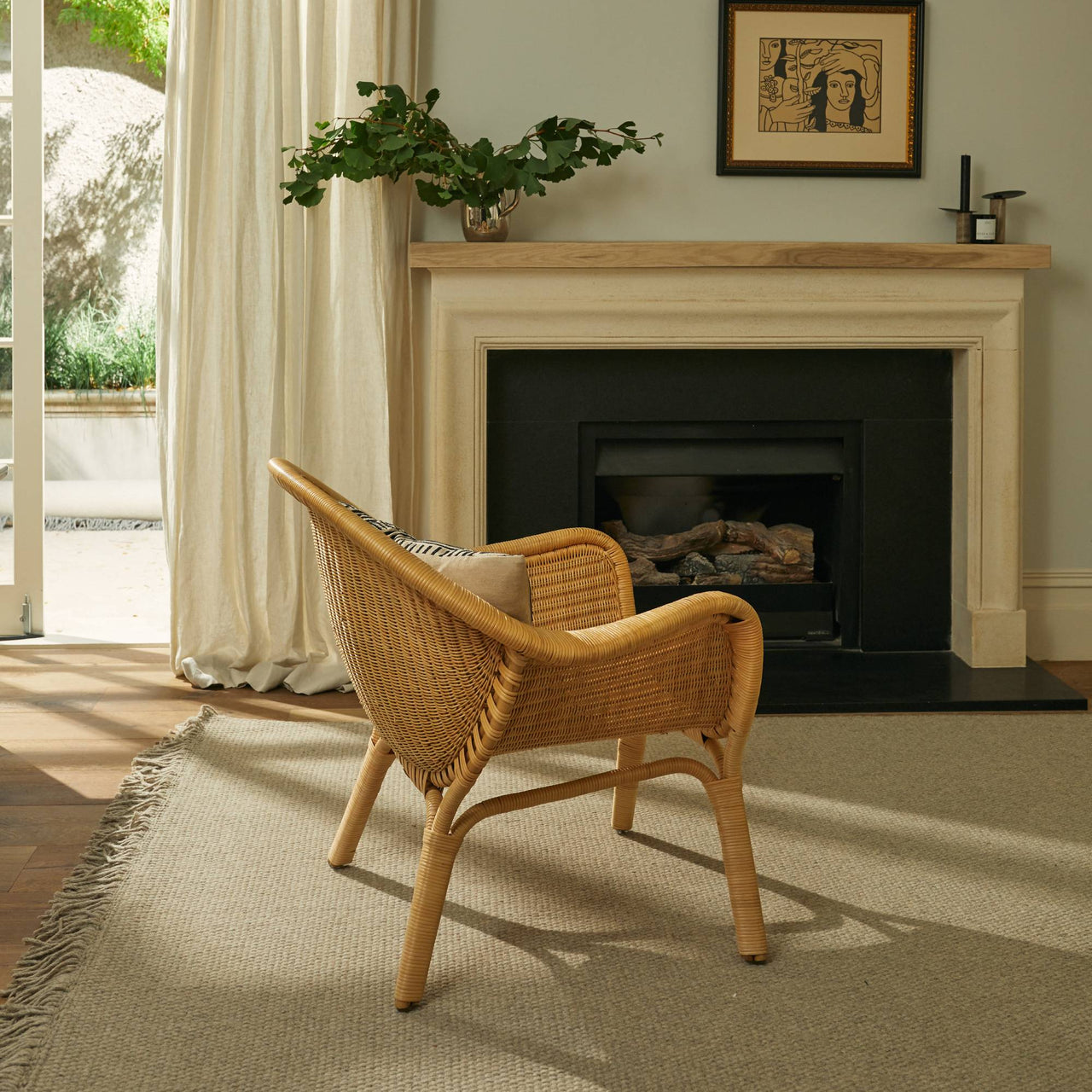 Woollen Basket Weave Rug