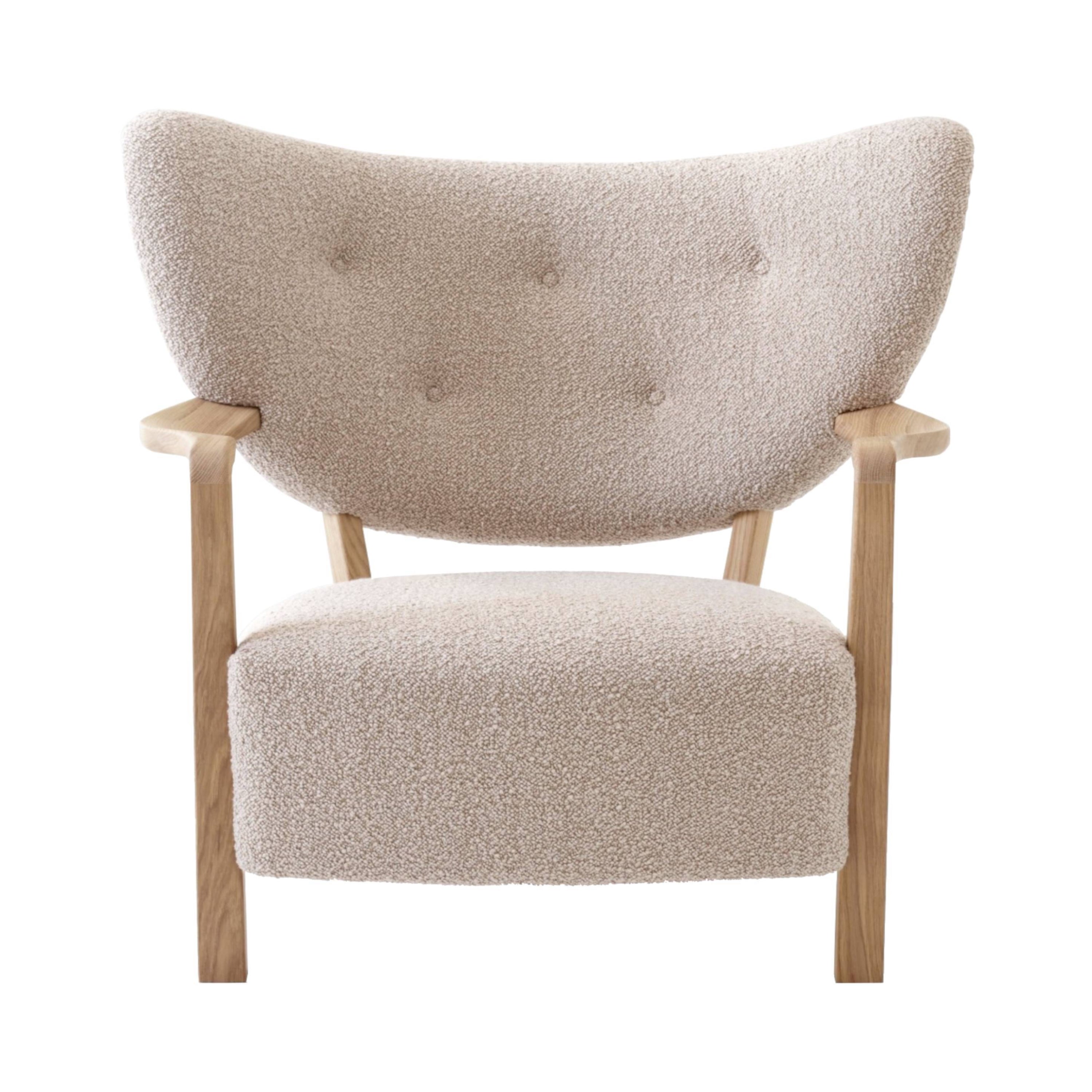 Wulff Lounge Chair: ATD2 + Oak + Karakorum 003