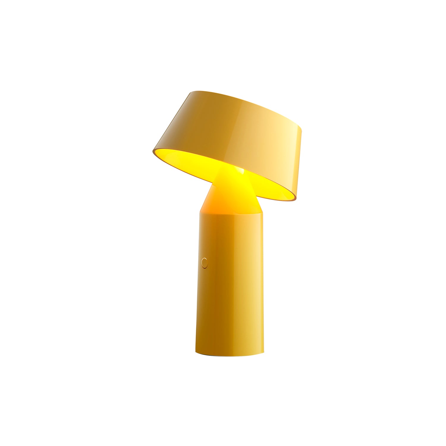 Bicoca Table Lamp: Portable + Yellow