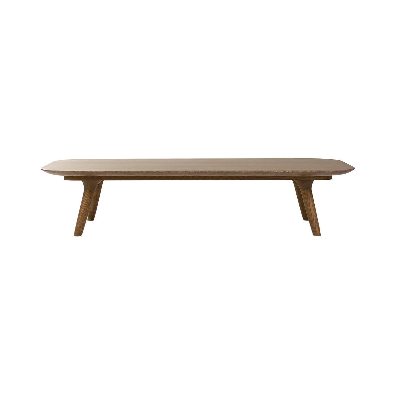 Zio Coffee Table: Rectangle + Cinnamon