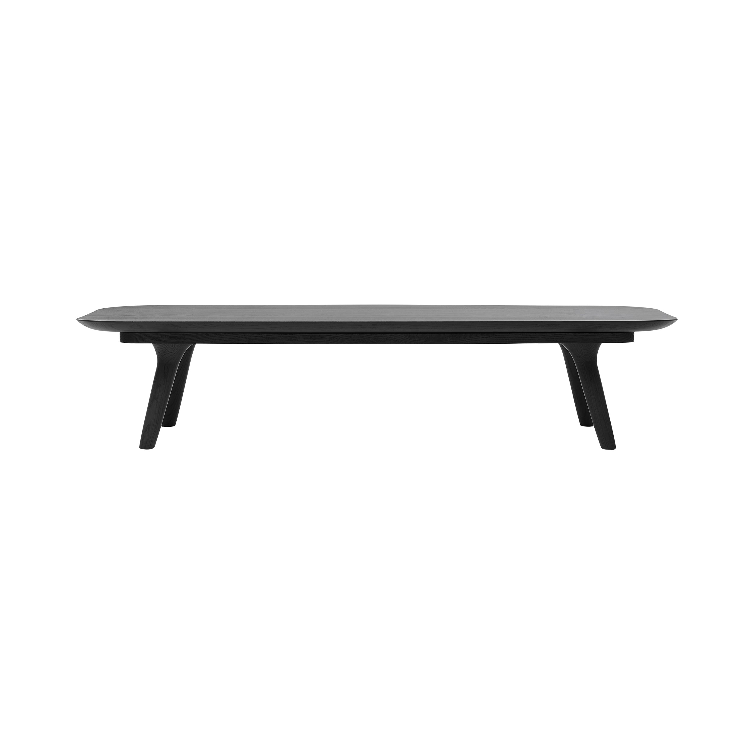 Zio Coffee Table: Rectangle + Black