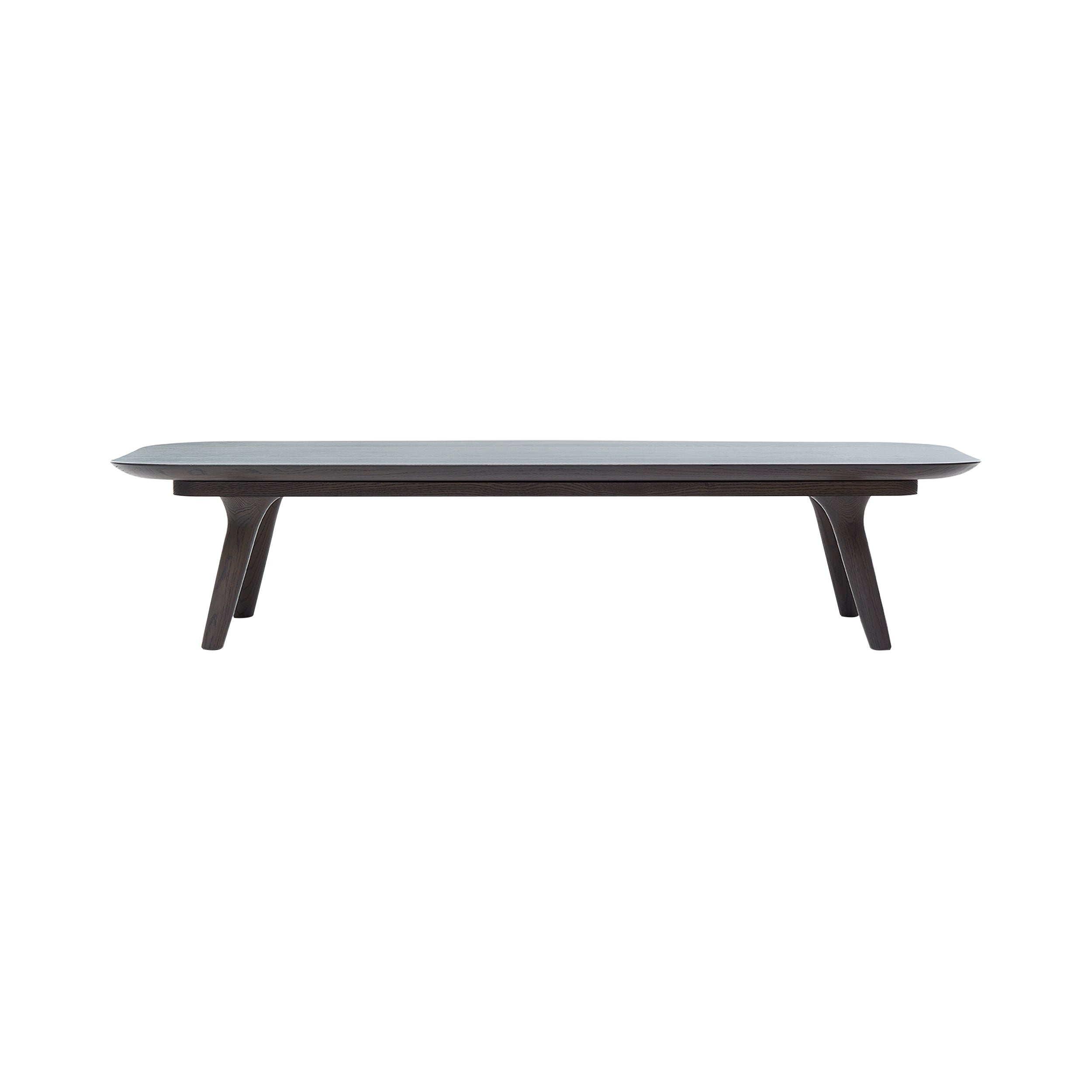 Zio Coffee Table: Rectangle + Grey