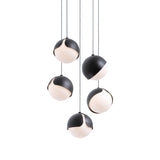 Ohm. 05 Chandelier: Sandtex Black