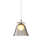 Bell Lamp: White + Smoke