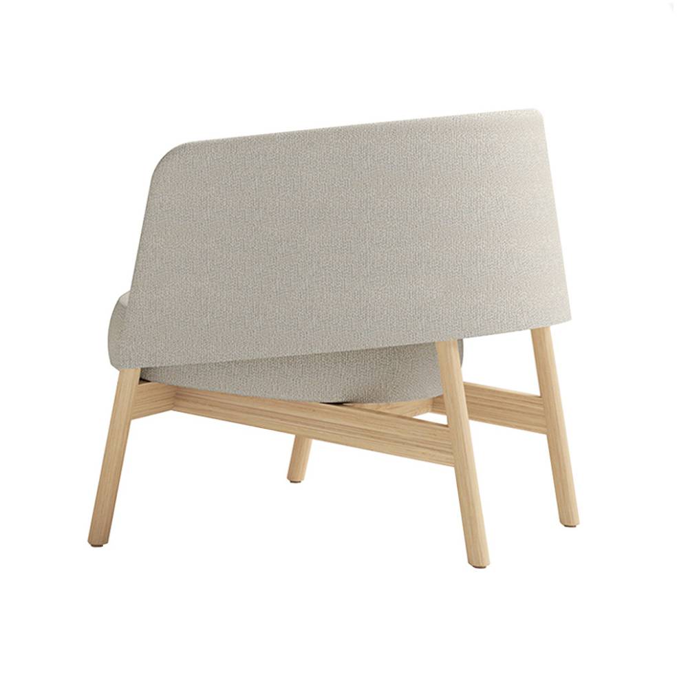 Collar Lounge Chair: Oak