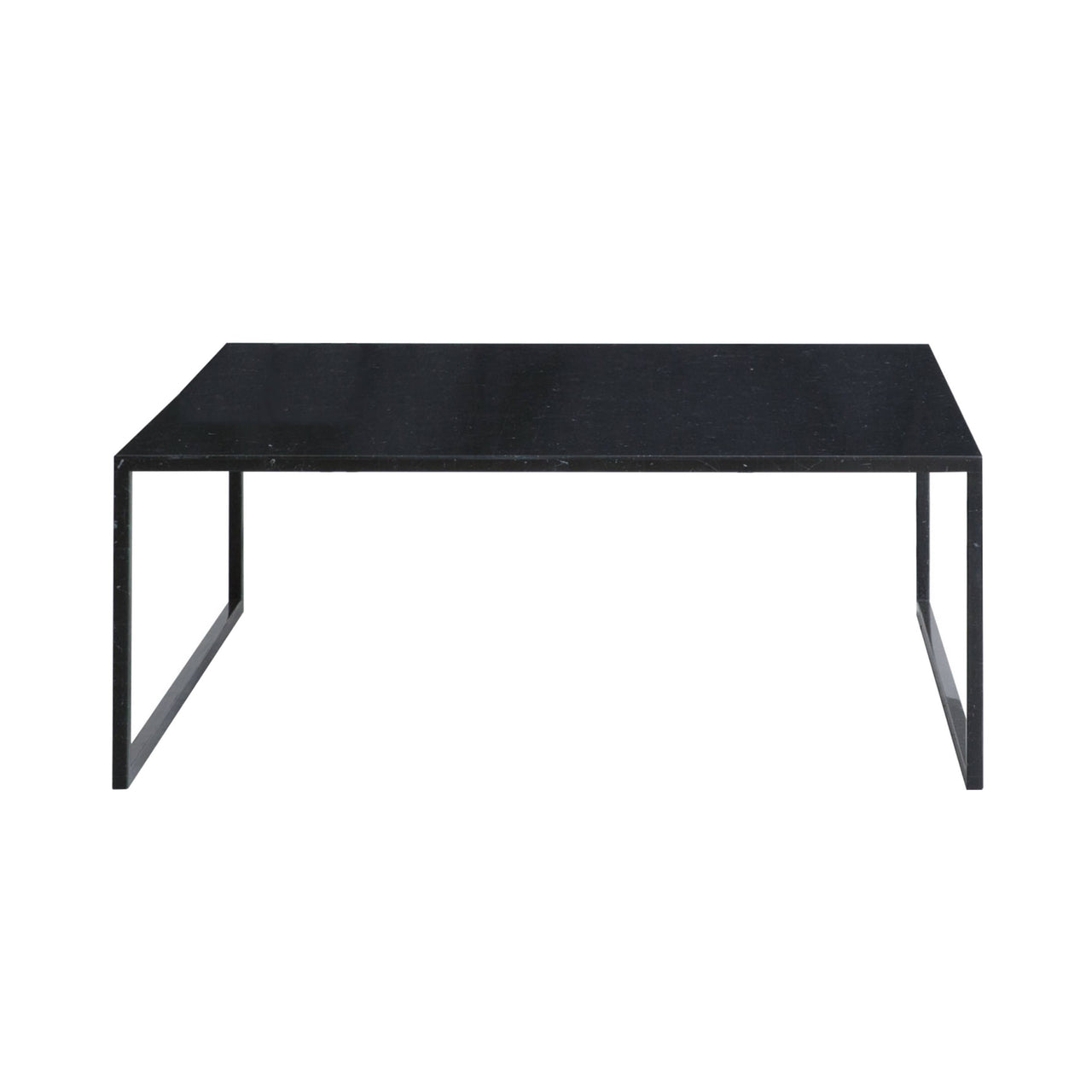 BK Center Table: Square + Black Carrara Marble